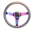 NRG 350mm Wood Grain Steering Wheel – 1.5" Deep Dish