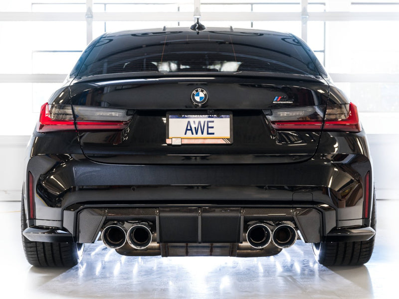 AWE Tuning Cat-Back Exhaust - 2021+ BMW M3/M4 (G8X)