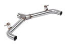 APR Cat-Back Exhaust System (with Front Muffler) – 2020-2021 Volkswagen GTI TRC (MK7.5) – alternate view 45