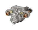 Wilwood DH4 Dual Hydraulic Brake Caliper - 1.50/0.94 in Piston Bores / 0.19 in Rotor Thickness / Clear Anodized / 3.38 in Mounting Centers | 120-8476
