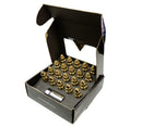 NRG 500 Series M12 X 1.5 Bullet Shape Steel Lug Nut Set - 21 Pc with Lock Key