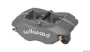 Wilwood Forged Narrow Dynalite Brake Caliper - 1.62 in Piston Bore / 0.81 in Rotor Thickness / Type III Anodized / 3.50 in Mounting Centers / Lug Mount | 120-14331