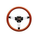 OMP Mugello Wooden Steering Wheel 350mm Handgrip Oval25X23mm