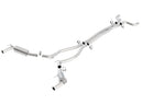 Borla Cat-Back Exhaust – 2010 Camaro 6.2L V8 without Tips works with factory ground affects package ON - product image 4
