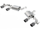 Borla Axle-Back Exhaust – 2016-2017 Chevrolet Camaro SS (with Dual Mode Valves) - Black - product image 3