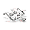 APR Cat-Back Exhaust System – 2017-2025 Porsche Boxster / Cayman – alternate view 39