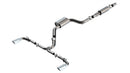 Borla Cat-Back Exhaust – 2022–2023 Volkswagen Golf GTI 2.0L 3inch - Split Single Tips - Borla exhaust system