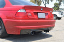 AeroLuxe 01-06 BMW E46 M3 Spec-CSL Carbon Fiber Rear Diffuser