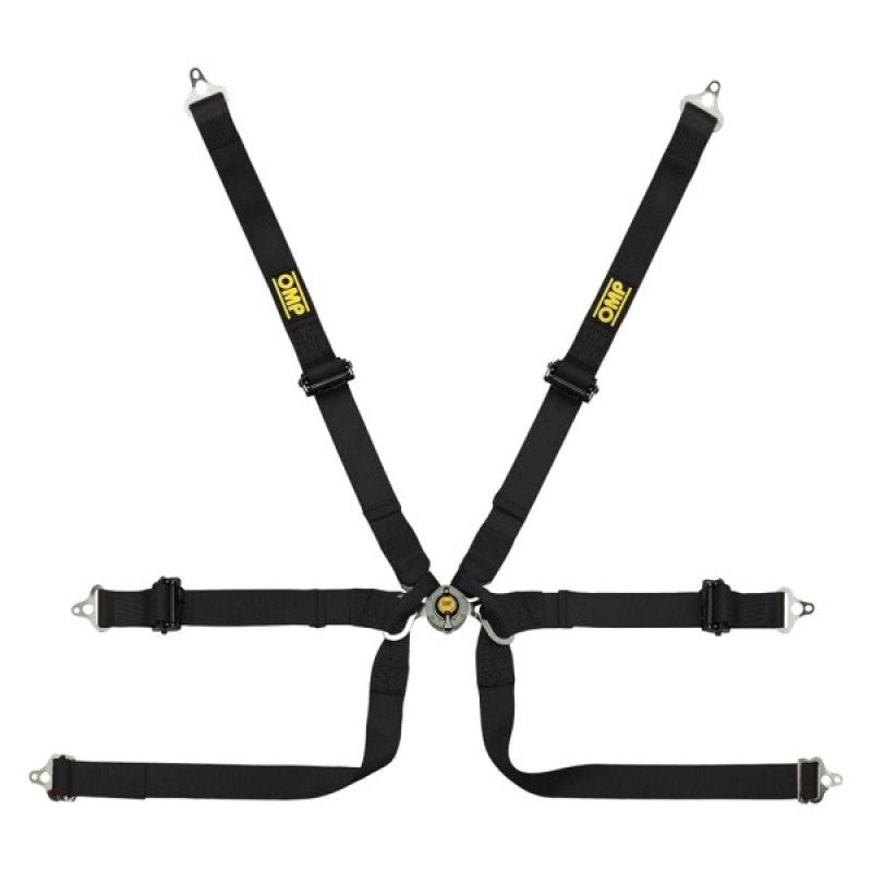 OMP Safety Harness Tecnica 2In Formula Black (Fia 8853-2016)