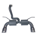 Injen SES Axle-Back Exhaust – 2018-2025 Jeep Wrangler / 2018 Jeep Wrangler JK 2.0L Turbo - Black