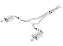 Borla Cat-Back Exhaust – 2015–2017 Ford Mustang GT 5.0L V8 2.5in pipe 4in tip - product image 4