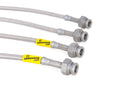 Goodridge Stainless Steel Braided Brake Line Kit – 1992-1995 Honda Civic All Models w/ Rear Drum / 1993-2000 Del Sol Rear Drum