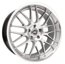 ENKEI Lusso 20x9.5 Hyper Silver w Machined Lip