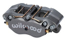 Wilwood Dynapro Brake Caliper - 1.38 in Piston Bore / 0.38 in Rotor Thickness / Anodized / with Bridge Bolt, Side Inlet | 120-9705-SI