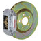 Brembo 87-91 M3 (E30) Front GT BBK 4 Piston Cast 2pc 330x28 1pc Rotor Slotted Type-1-Silver