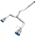 AWE Tuning Track Edition Exhaust (Vapor Blue Tips) - 12-14 Subaru WRX STI Sedan