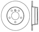 StopTech Cryo Slotted Brake Rotors – 1992-1998 BMW 318i product image