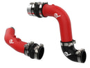 aFe BladeRunner Aluminum Hot and Cold Charge Pipe Kit (Red) – 23–25 Ford F250/F350 Super Duty 6.7L V8