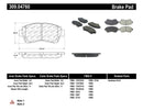 StopTech Sport Brake Pads – 1992-1998 Lexus SC300 product image 8