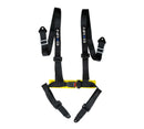 4 Point Seat Belt Harness / Buckle Lock- Black – Default Title