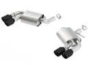 Borla Axle-Back Exhaust – 2016-2017 Chevrolet Camaro SS Rear Section without Dual Mode Ceramic Black - product image 2
