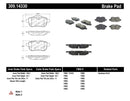 StopTech Sport Brake Pads – 2009-2016 BMW Z4 product image 3