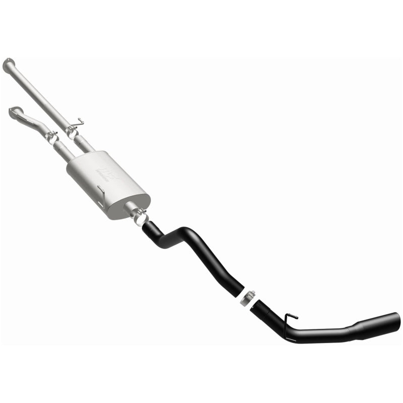 MagnaFlow Cat-Back Exhaust 09-13 Toyota Tundra V8 5.7L 3in SS Black Tip Single Side Exit