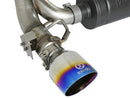 aFe Takeda Cat-Back Exhaust – 2016–2018 Ford Focus RS 2.3T