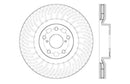 StopTech Sport Drilled Brake Rotors – 2012-2022 Lexus IS350 product image 3