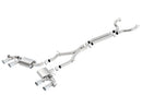 Borla Cat-Back Exhaust – 2017+ Chevy Camaro ZL1 6.2 with - product image 3