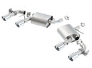 Borla Axle-Back Exhaust – 2016 Chevy Camaro V6 Rear Section with Dual Mode Valves - product image 4