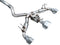 AWE 23-24 Toyota GR Corolla Track Edition Catback Exhaust - Chrome Silver Tips