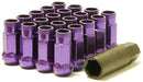 MUTEKI SR48 48mm Open End Lug Nuts - 12x1.25 | Purple