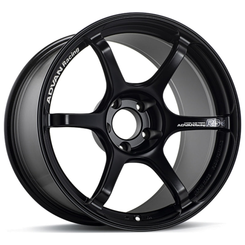 ADVAN RG-4 Wheel - 17x8.5 +32 | 5x114.3 | Semi Gloss Black