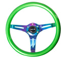 NRG 350mm Wood Grain Steering Wheel – 1.5" Deep Dish