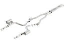 Borla Cat-Back Exhaust – 2015–2016 Dodge Charger Hellcat 6.2L V8 with Valves No Tips Factory Valance - product image 4