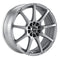 ENKEI EDR9 Wheel - 17x7.0 +38 | 4x100/4x114.3 | Silver