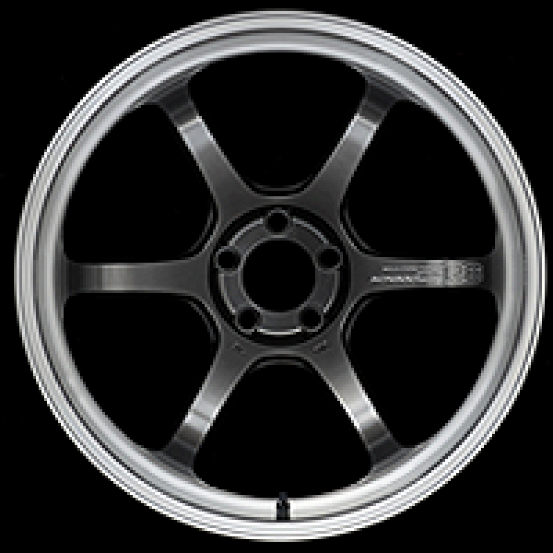 ADVAN R6 Wheel - 20x10.0 +25 | 5x112 | Machining & Racing Hyper Black