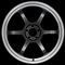 ADVAN R6 Wheel - 20x10.5 +34 | 5x120 | Machining & Racing Hyper Black