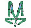 NRG 5PT 3in. Seat Belt Harness / Cam Lock - Green – Default Title