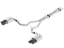 Borla Cat-Back Exhaust – 2018 Ford Mustang GT (A / T / M / T) without Valves with - Borla exhaust system