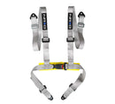 NRG 4 Point Seat Belt Harness / Buckle Lock - Silver – Default Title