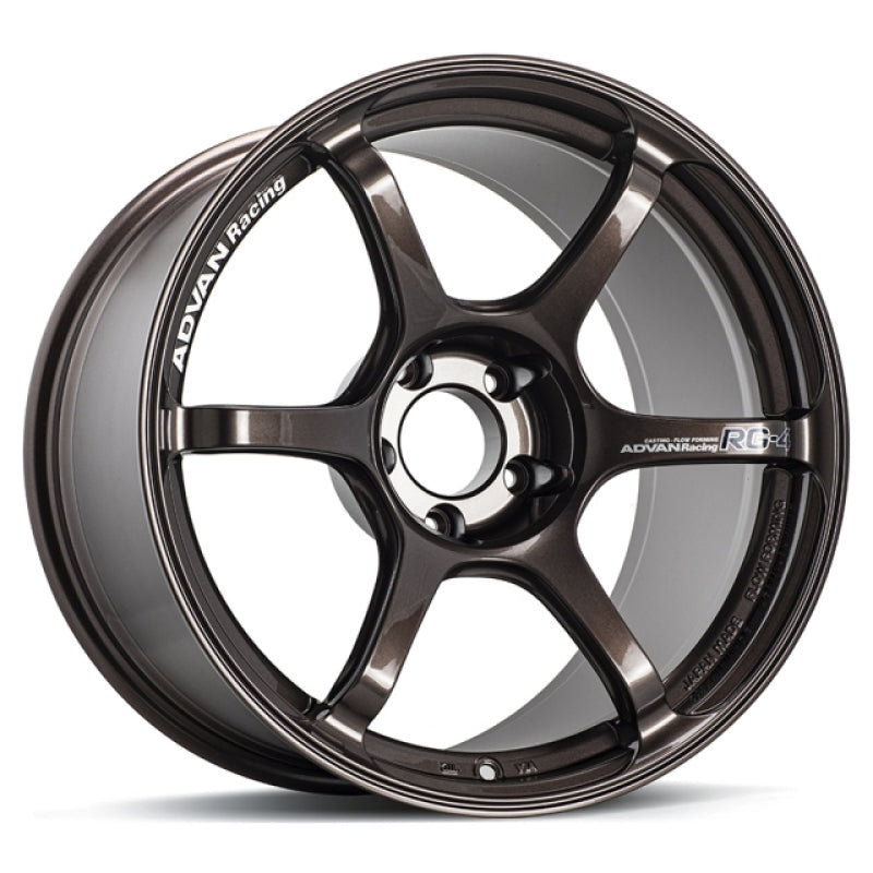 ADVAN RG-4 Wheel - 17x9.0 +35 | 5x114.3 | Racing Copper Bronze