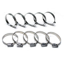 HPS Performance Embossed Clamp (10pcs Pack) – Pack 10, 304 Stainless Steel - EMSC-10-16x10