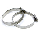 HPS Performance Embossed Clamp (2pcs Pack) – Pack 2, 304 Stainless Steel - EMSC-100-120x2