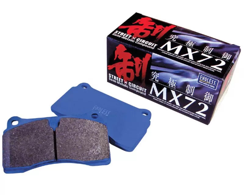 ENDLESS MX72 Brake Pads - 2020+ Toyota GR Supra (A90/A91)