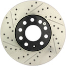 StopTech Sport Drilled & Slotted Brake Rotors – 1996-2008 Audi A4 product image 2