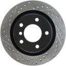StopTech Sport Drilled & Slotted Brake Rotors – 2006 BMW 325i product image 2