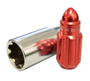 NRG 500 Series M12 X 1.5 Bullet Shape Steel Lug Nut Set - 21 Pc with Lock Key