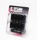Wheel Mate Monster 35 Open-End Lug Nut Kit – 35mm – 1/2-20 20-Piece Black